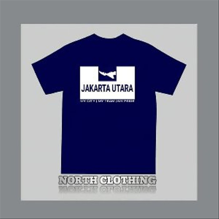 KAOS PERSITARA JAKARTA UTARA KOTAK BAJU TSHIRT NJ MANIA NORTH JAK LAS HS-517