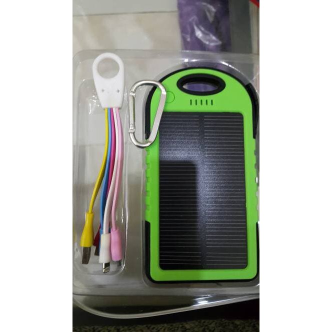 Solar Power Bank/ Power Bank Solar tenaga surya