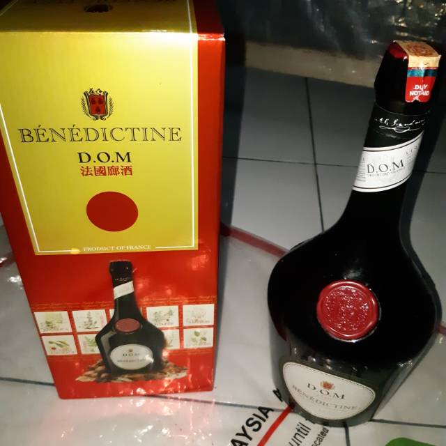 Benedictine D.O.M / Tonic DOM made in France