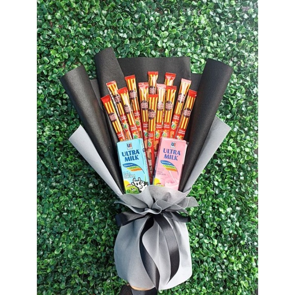buket Snack /chocy chocky /susu ultra /hadiah wisuda/  hadiah ulang tahun