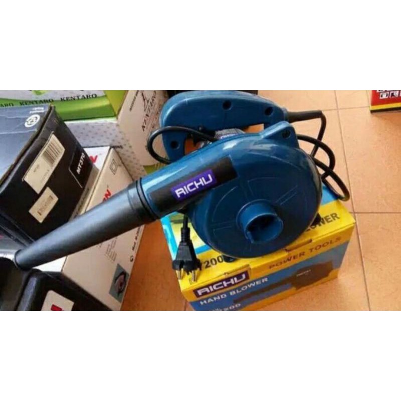 Hand Blower Richu R-7200 Blower Keong - Mini Vacuum Cleaner - Blower Tangan