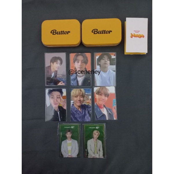 PC BUNDLE BTS JUNGKOOK TEAR O TAEHYUNG BUTTER CREAM JHOPE NAMJOON