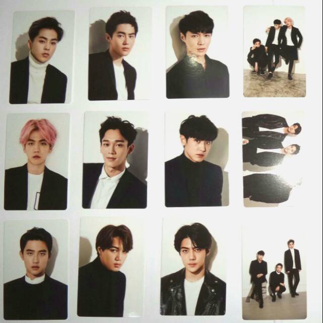 Exo season's greetings 2016 photo card / pc