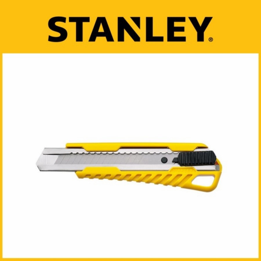 

STANLEY STHT10276 - PISAU CUTTER 18 MM / BASIC SNAP OFF KNIFE 18 MM