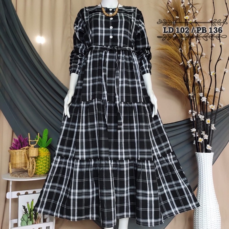gamis flanel import