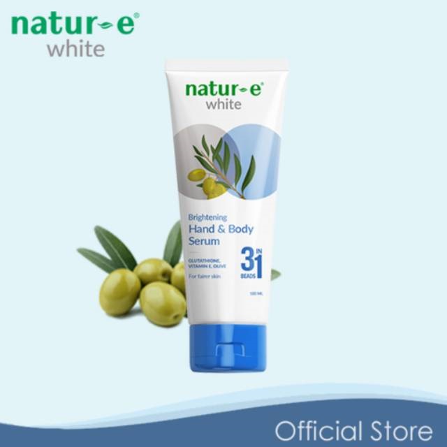 Natur-E White Brightening Hand Body Serum 180 ml