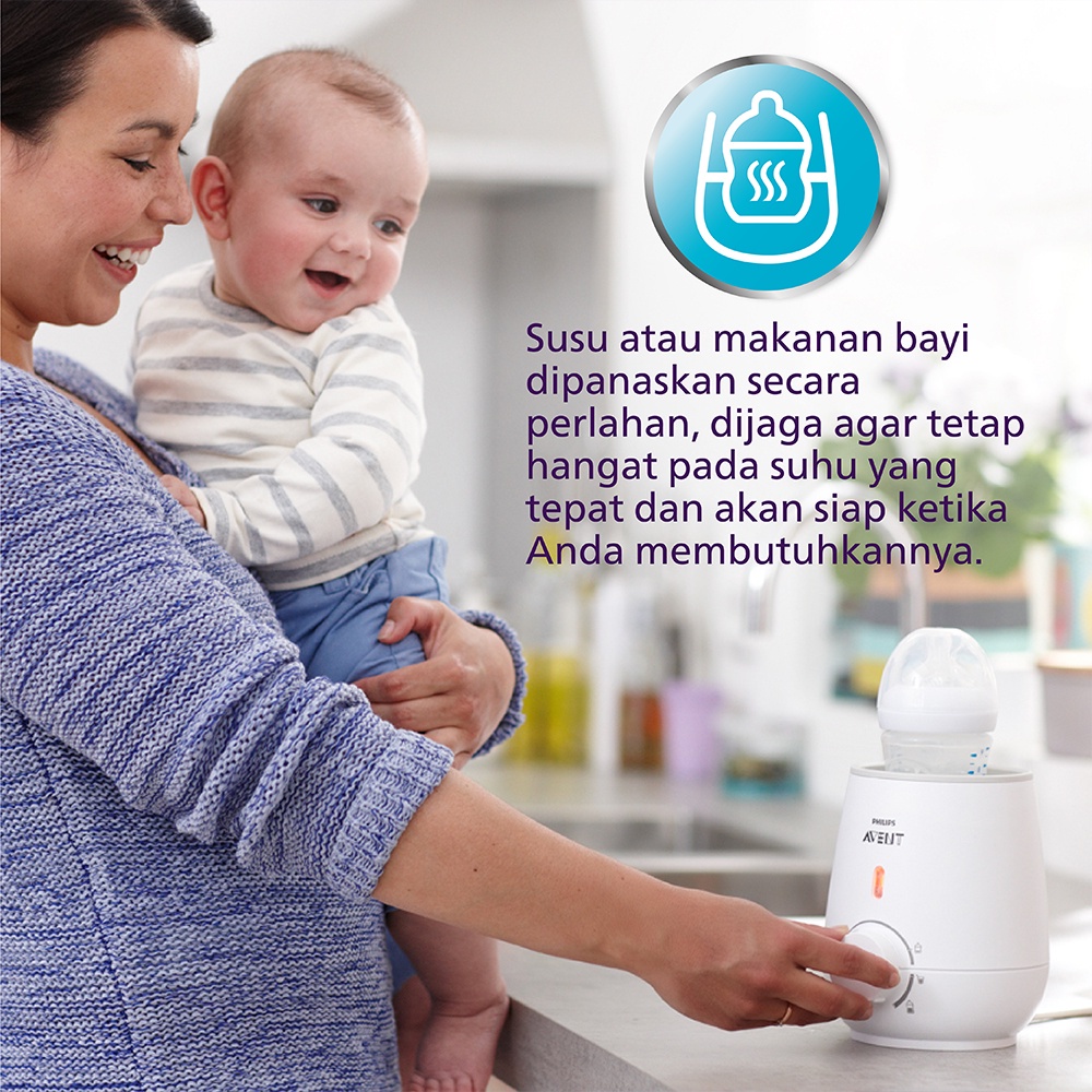 Philips Avent Fast Bottle Warmer Penghangat Asi Bayi Botol Warmer Original Garansi Resmi 2 Tahun