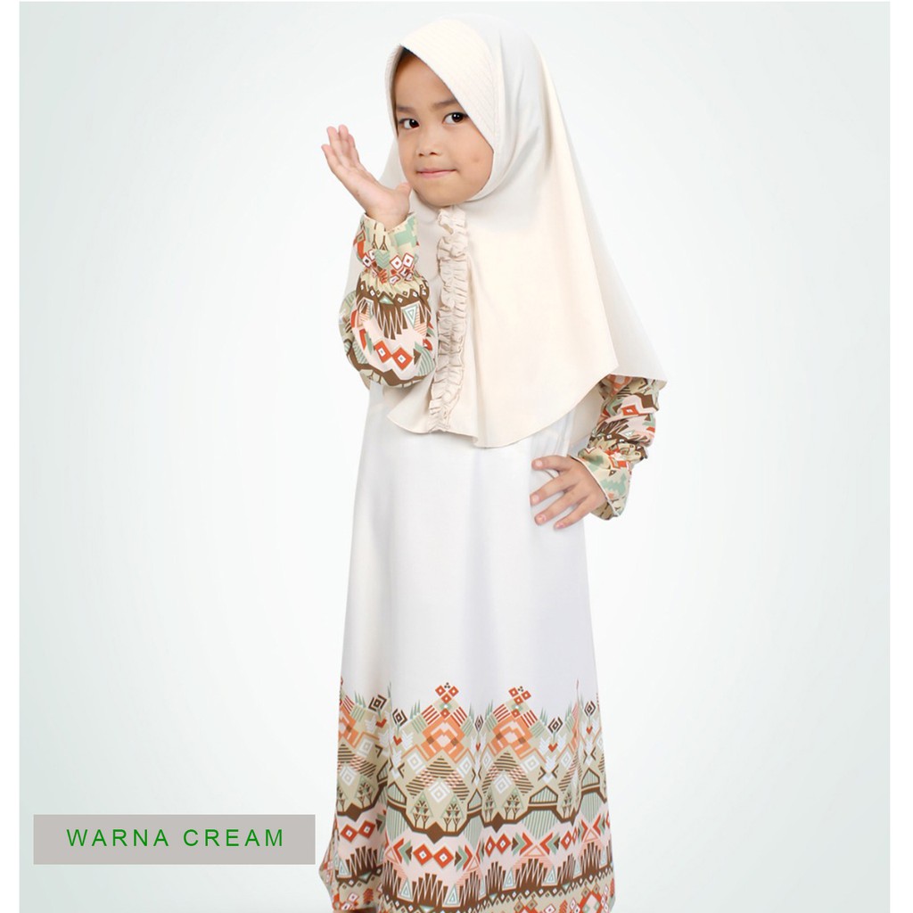 Salim Moslem-BIG SALE!!! Busana Muslim/Gamis Anak Motif Set Daily Cantik Usia 1-9TH