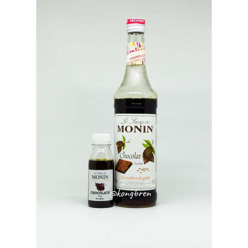 Sirup Monin Coklat Repack 100ml - Monin Syrup Chocolate 100 ml