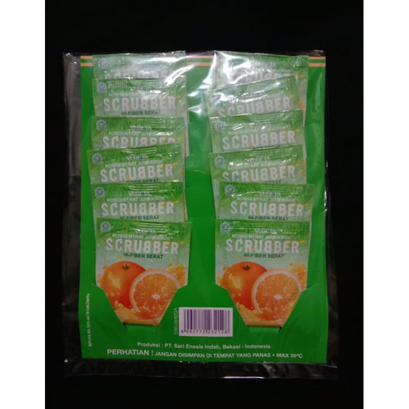 

scrubber 1 hanger isi 12 sachet...