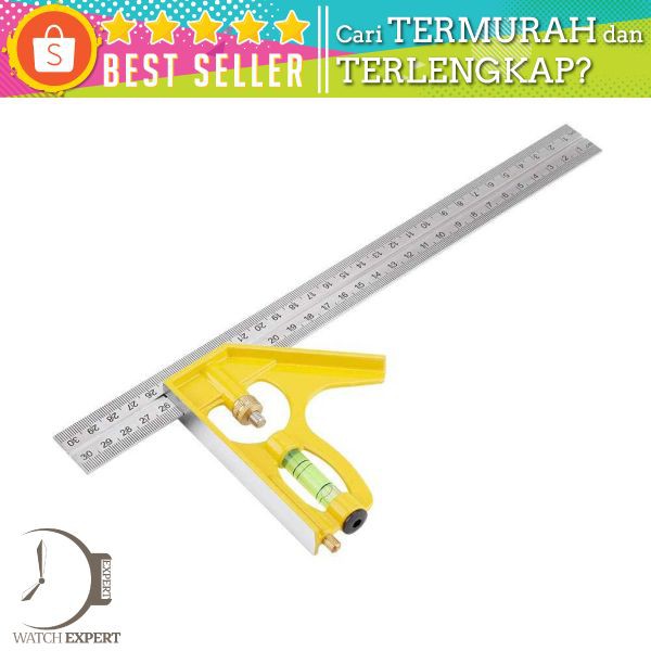 Combination Square Mistar Penggaris Siku Tukang Multifungsi - 150ZJ9