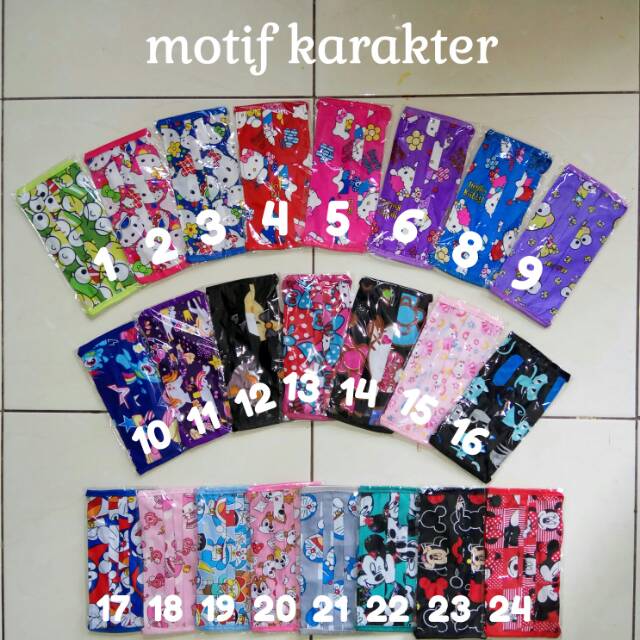 Gambar Masker Kain Motif