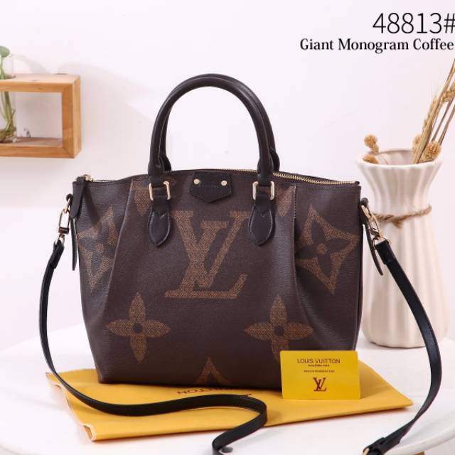 M48813.XX55 SHOULDER BAG LV Turenne Tote Sling Bag Giant Monogram premium