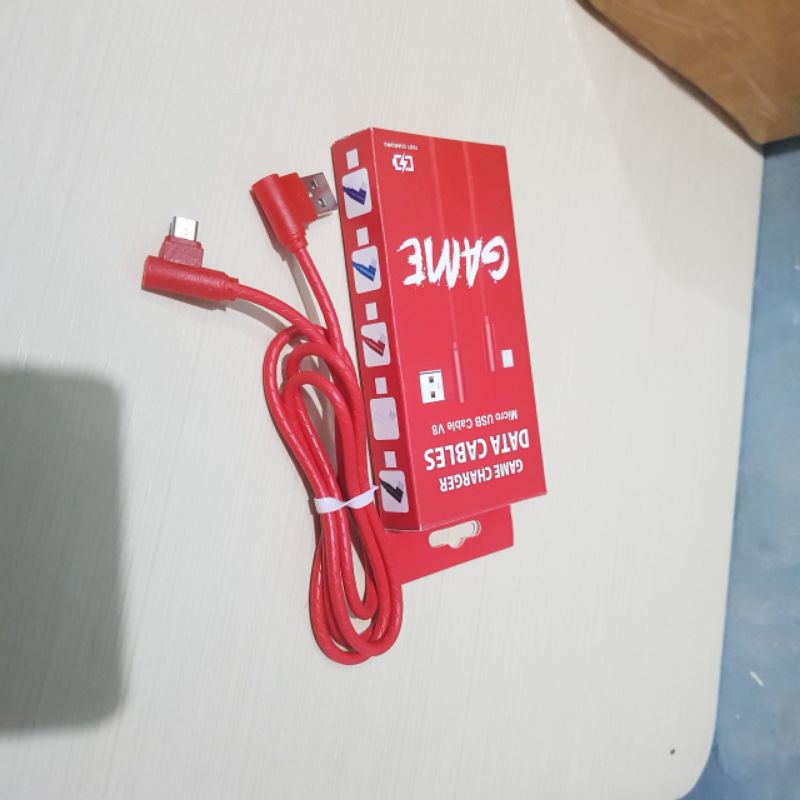 Kabel Charger Gaming Micro Usb 2.4A Murah kabel Gaming Micro Usb