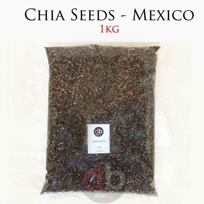 

✨COD✨ Chia Seed 1kg