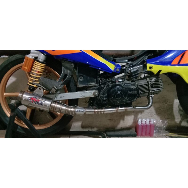 knalpot racing mp2 muffler jupiter
