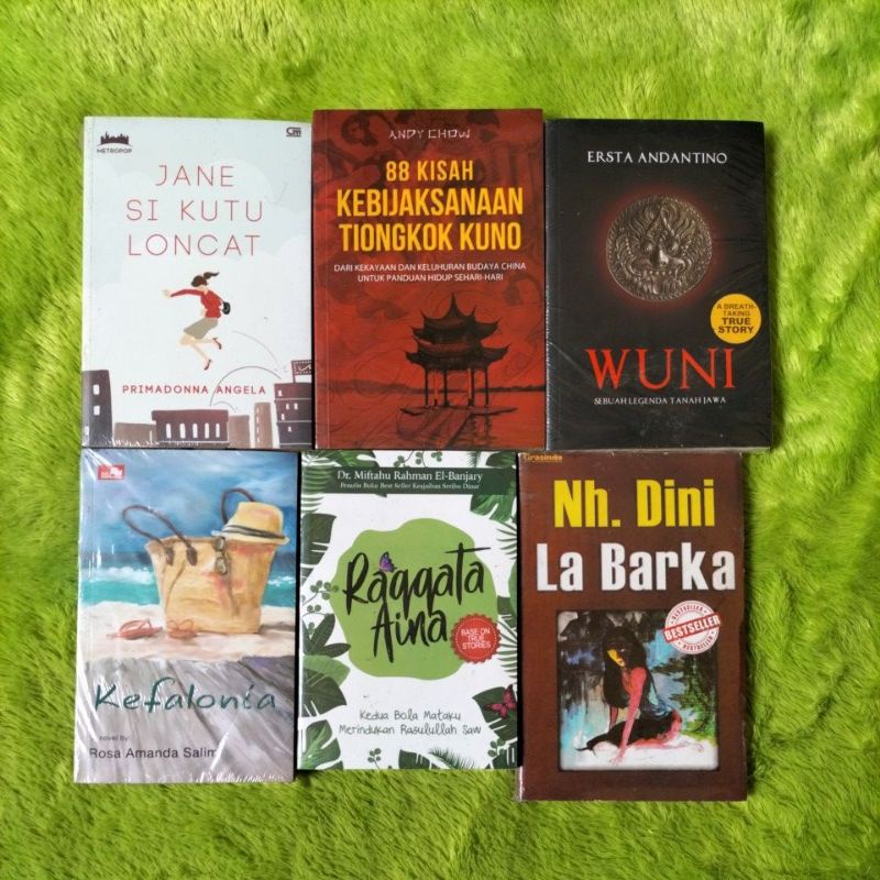 ORIGINAL NOVEL JANE SI KUTU LONCAT 88 KISAH KEBIJAKSANAAN TIONGKOK KUNO WUNI KEFALONIA RAQQATA AINA 