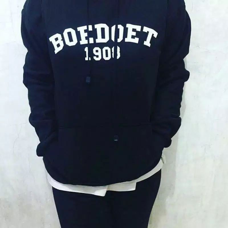 SWEATER HOODIE BOEDOET TERLARIS BAHAN 100% KATUN COMBED 30S SABLON KUALITAS TINGGI - BISA COD