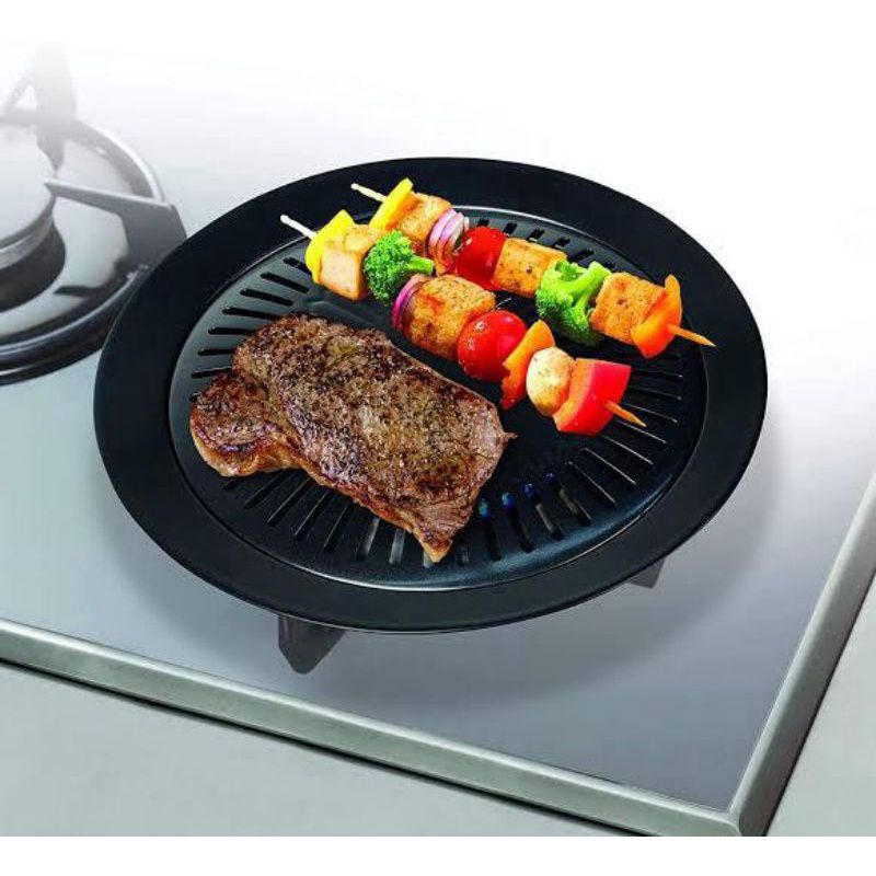 Grill smokless atau panggangan bulat korean bbq / panggangan bulat / panggangan korea