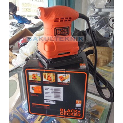 mesin amplas /  sander black & decker