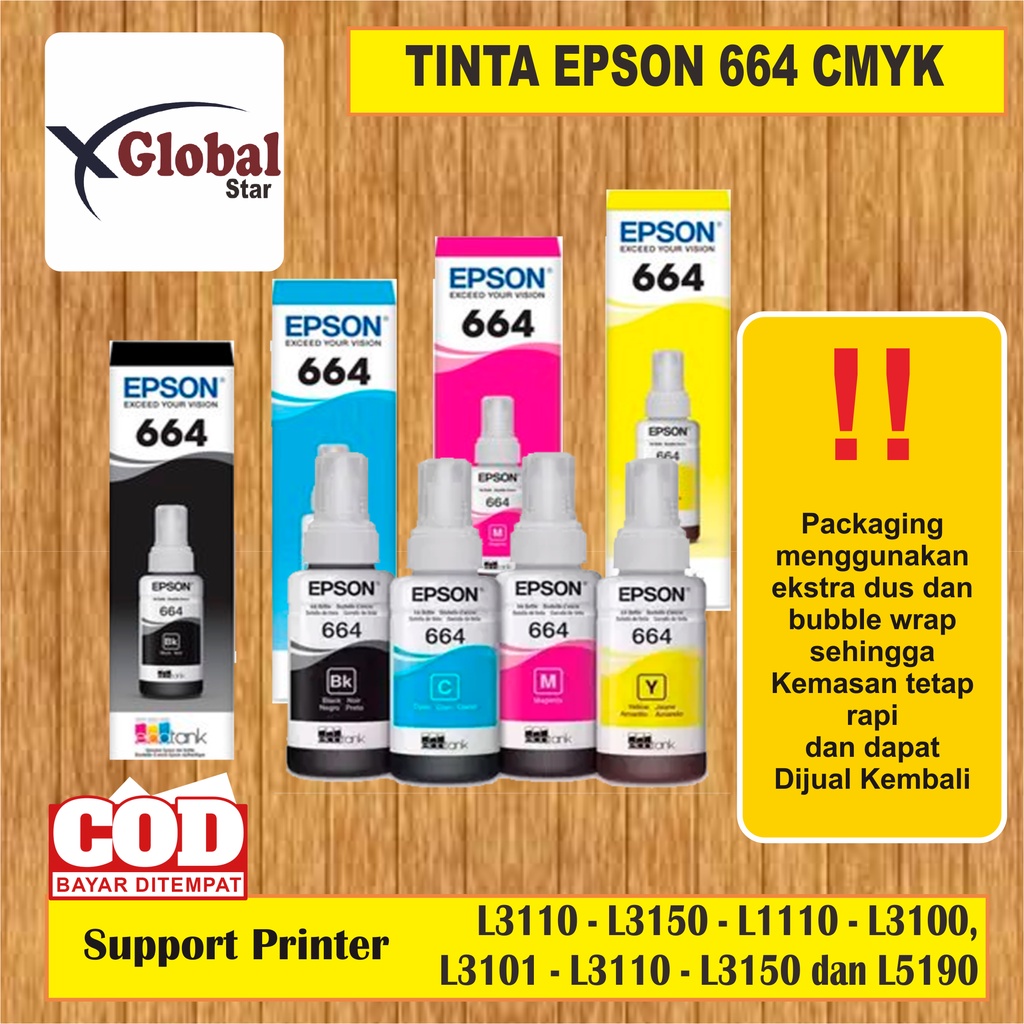 TINTA EPSON 664 PREMIUM(COMPATIBLE)