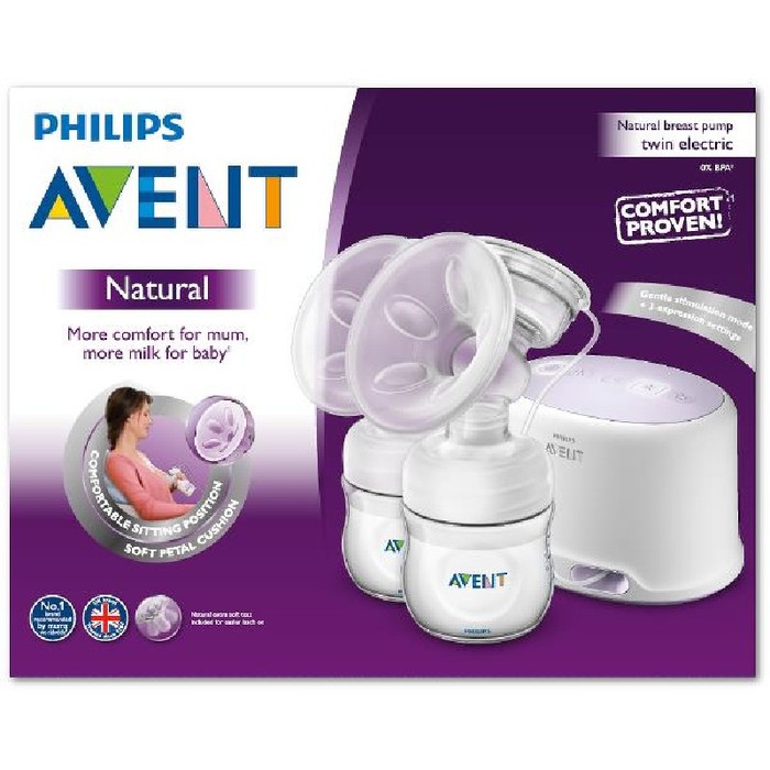 Pompa Asi Philips Avent Natural Comfort Twin Electric Avent Double Pump Ori Garansi Resmi 2 Tahun