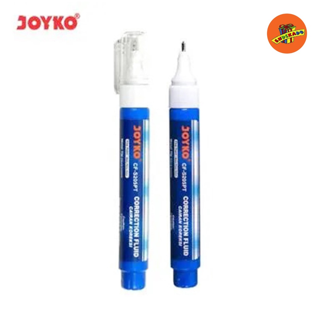 MAKASSAR! JOYKO CORRECTION FLUID CF-205 - Tip-Ex Cair