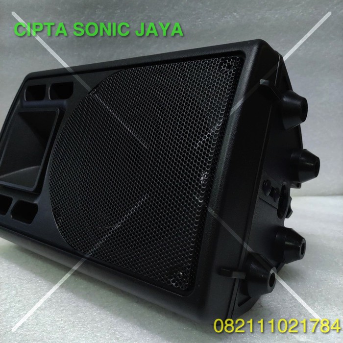 (JUAL 2 BUAH) box speaker monitor fiber plastik 8 inch model huper atau mackie