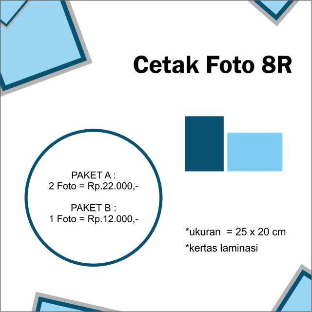 CETAK FOTO 8R,10R,12R MURAH/CETAK FOTO