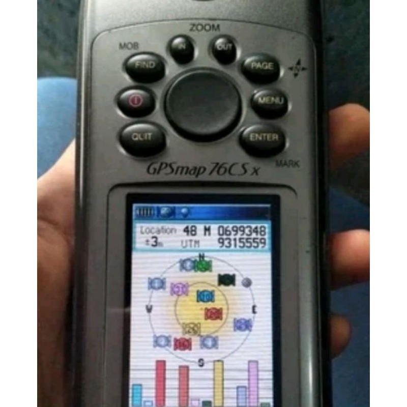 GPS Seken l Garmin GpsMap 76Csx Second