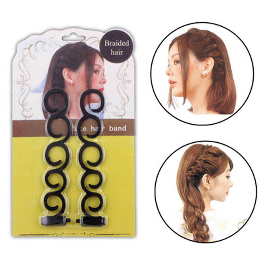 2PCS Rambut kelabang / hair braider tool