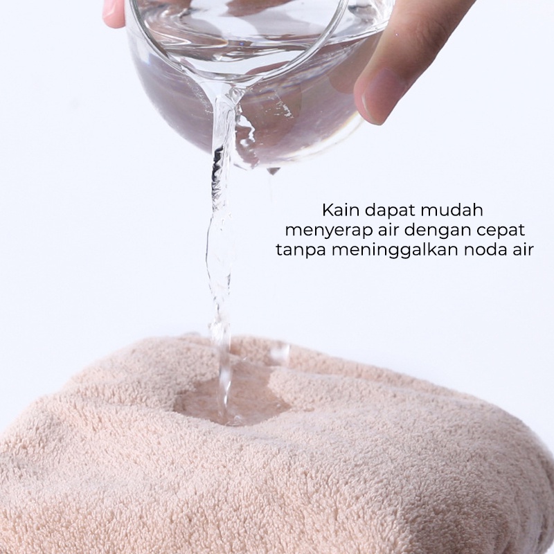 Handuk kepala Handuk keramas microfiber bunny import MX1030 zio