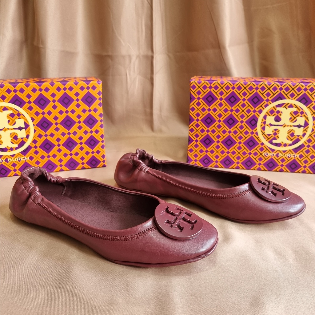 SEPATU TORY BURCH WANITA BALLERINA