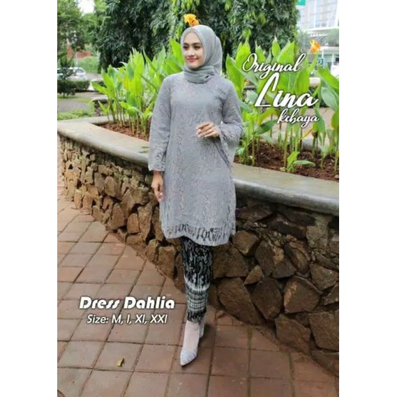KEBAYA MODERN DRESS DAHLIA/KEBAYA TERLARIS/KEBAYA BROKAT/KEBAYA MODERN