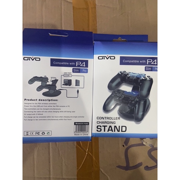 ovio charging dock stand stik ps4 wireles