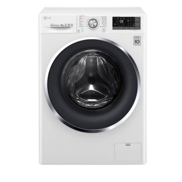 Mesin Cuci LG TWC1409S3W Front Load 9 Kg Putih