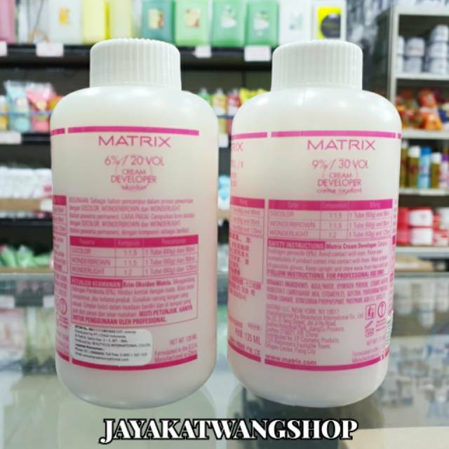 MATRIX PEROXIDE OXIDANT DEVELOPER 135ML