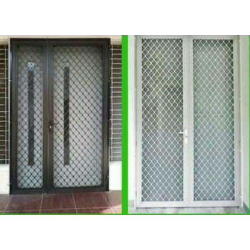 Pintu Kasa Nyamuk Aluminium MURAH // Pintu Swing / Lipat / Geser, Jendela, Dll