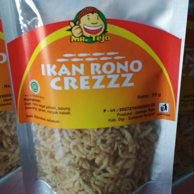 

Cemilan Khas Palu - Rono Crezzz 50gr