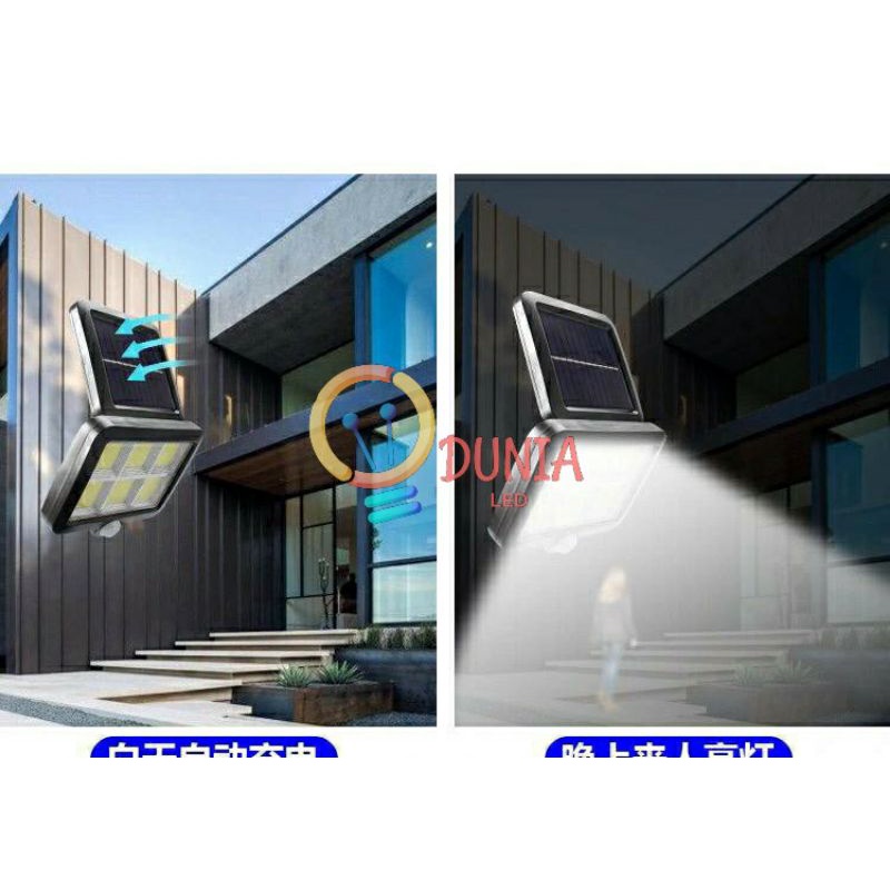 Lampu Tenaga Matahari Solar Sensor Gerak COB JP8802