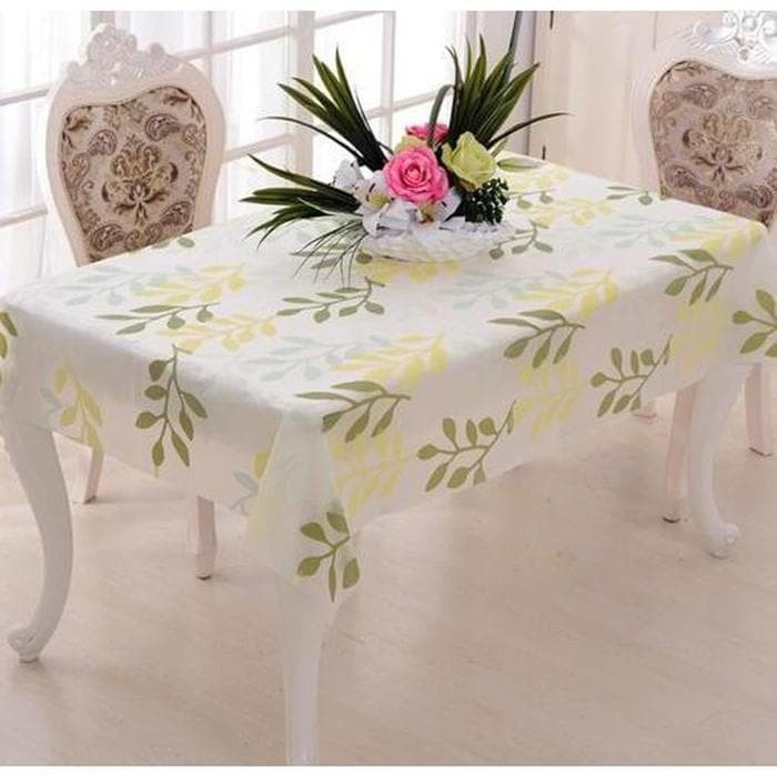 Taplak Meja Anti Air PEVA Ukuran Taplak Meja Jumbo Alas Meja PEVA - BTP