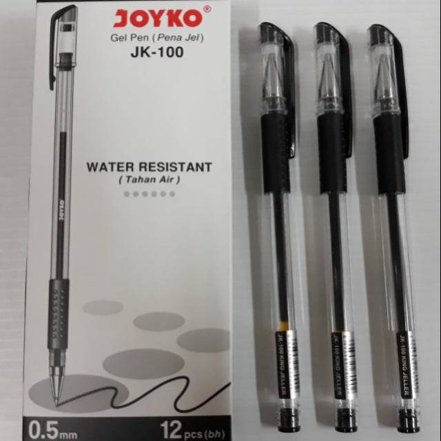 

PULPEN JOYKO JK 100 0.5 mm PER PCS - HITAM