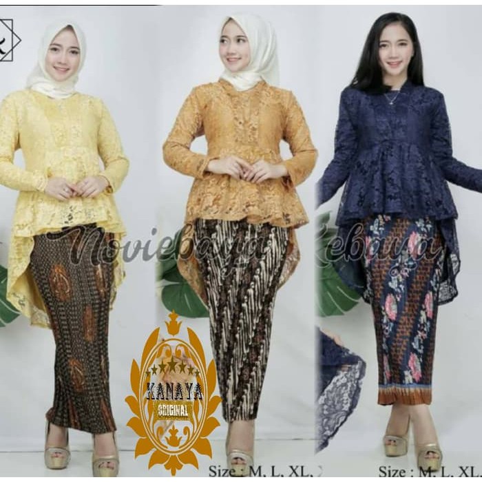 Set Kebaya Bruat Aurora Novie Kebaya Modern