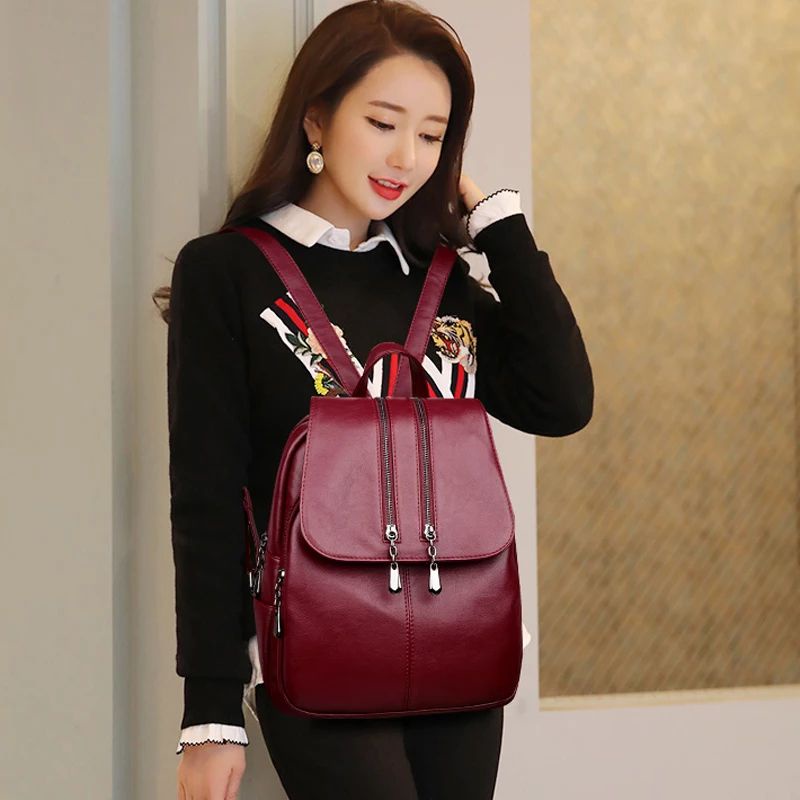 Mochilla Store - Tas wanita Korea Tas Amanda Tas Sintetis Kulit PU Leather Populer Elegan Murah