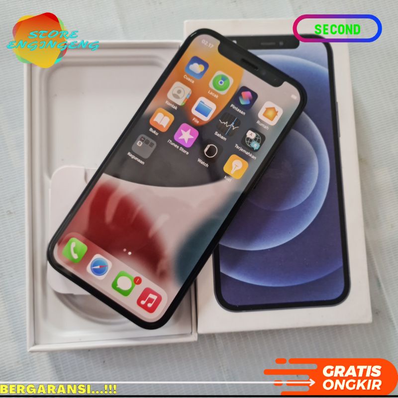 Jual SECOND IPHONE 12 MINI IBOX 128 HB 85 % BERGARANSI | Shopee Indonesia