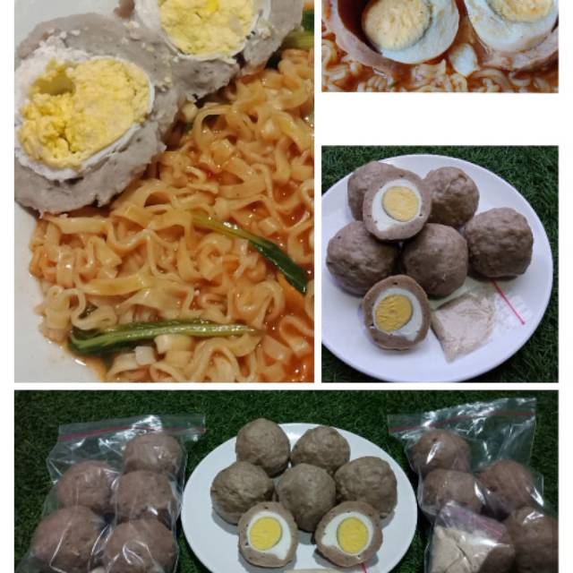 

Bakso Sapi isi Telur Home Made