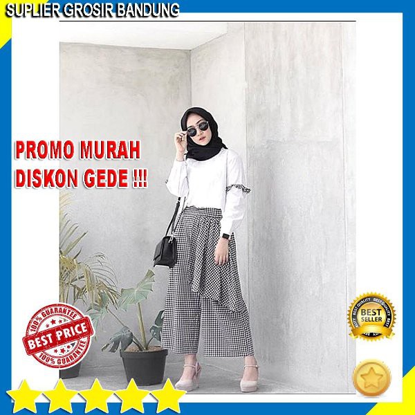 K1 Baju Setelan Wanita Muslim Remaja Modern Fashion Terbaru Desain Casual Termurah Barang Ready Shopee Indonesia