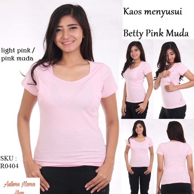 Baju Kaos Menyusui Betty