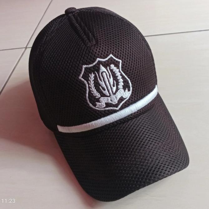 topi jaring satpam terbaru / topi security coklat MURAH