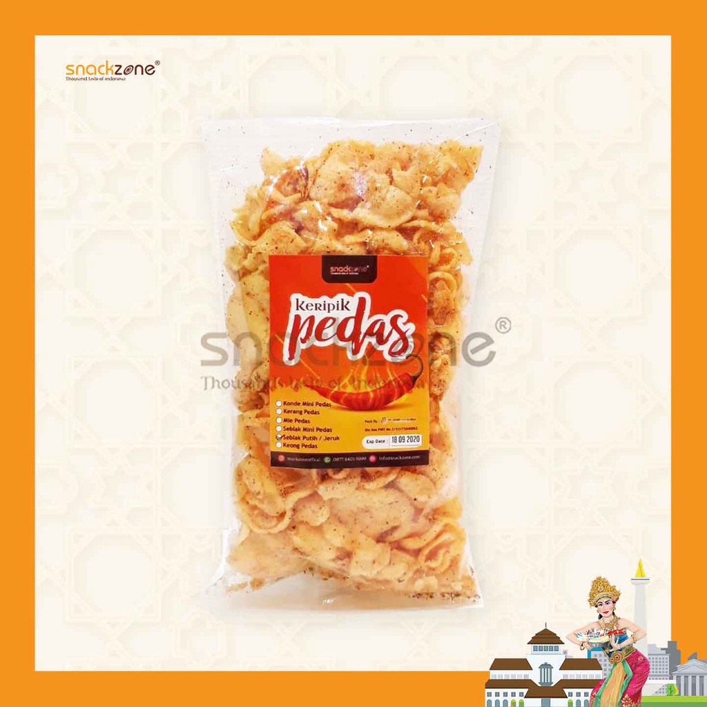 

Keripik Seblak / Keripik seblak pedas